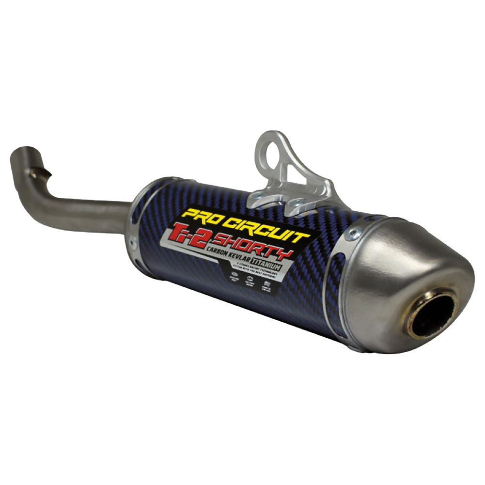 Pro Circuit Ti-2 Shorty Blue Silencer Yamaha YZ125 2022–2026 - Adventure Parts