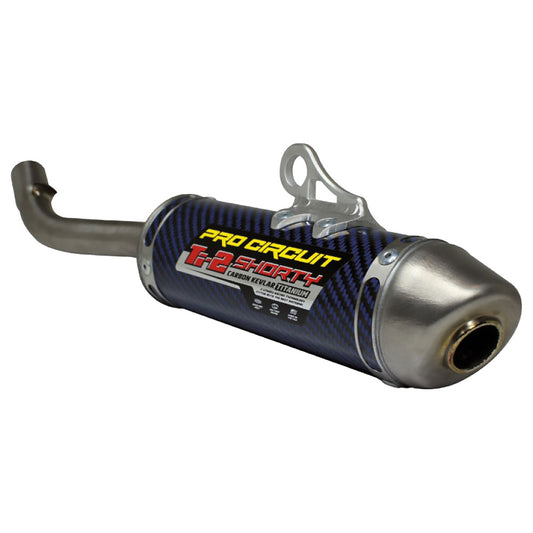 Pro Circuit Ti-2 Shorty Blue Silencer Yamaha YZ125 2022–2026 - Adventure Parts