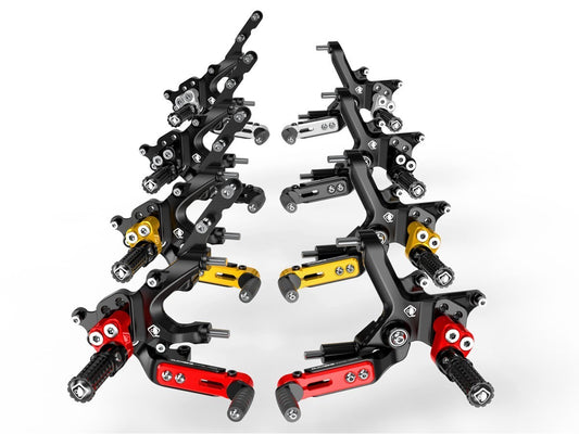 DBK Rearset Adjustable Ducati Streetfighter V2 2022-2024 - Adventure Parts