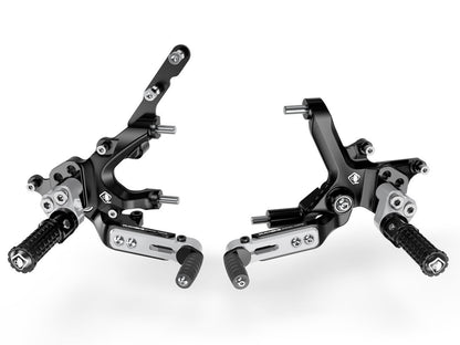 DBK Rearset Adjustable Ducati Streetfighter V2 2022-2024 - Adventure Parts