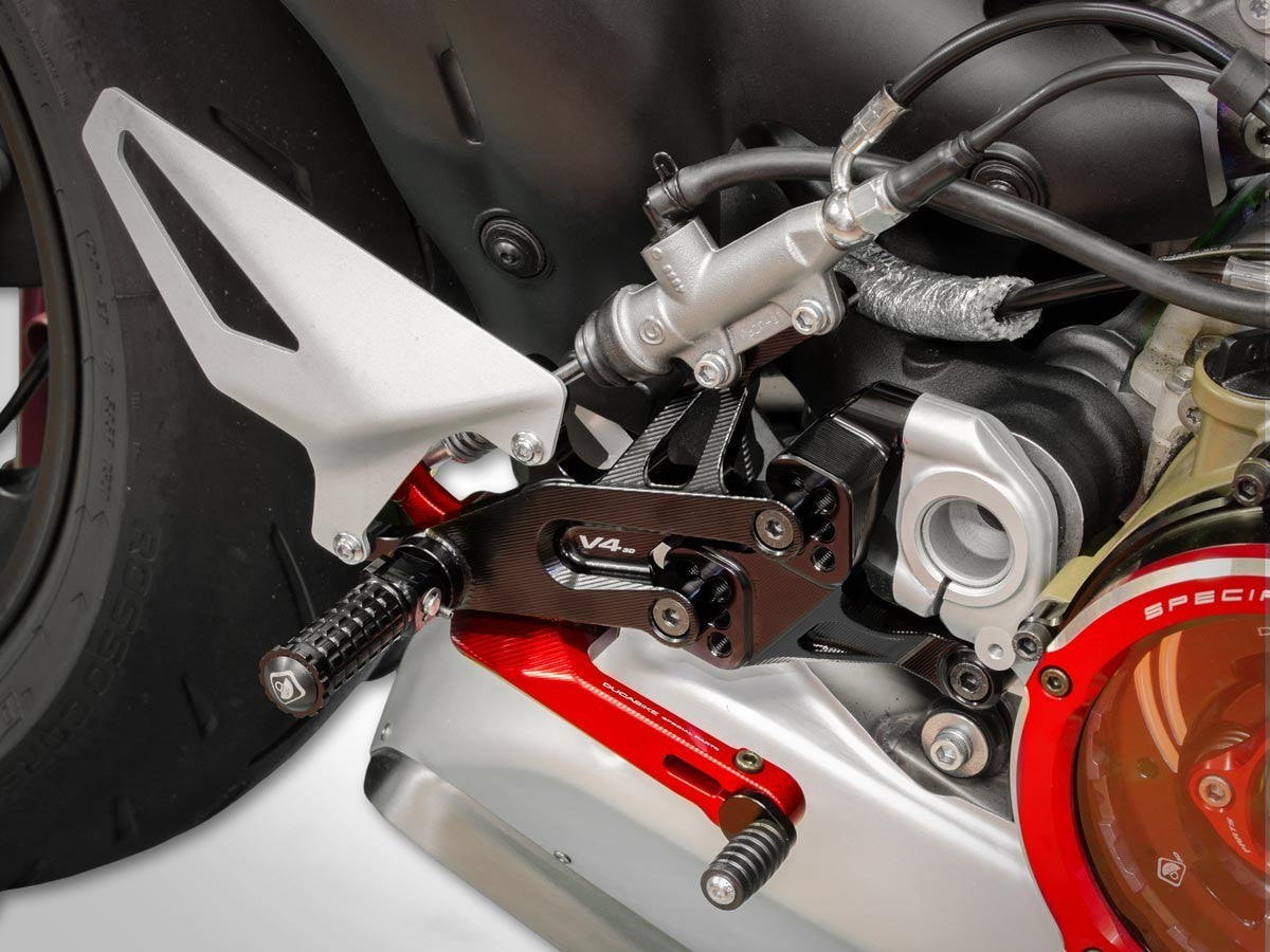 DBK Rearset Adjustable Ducati Streetfighter 2020-2024