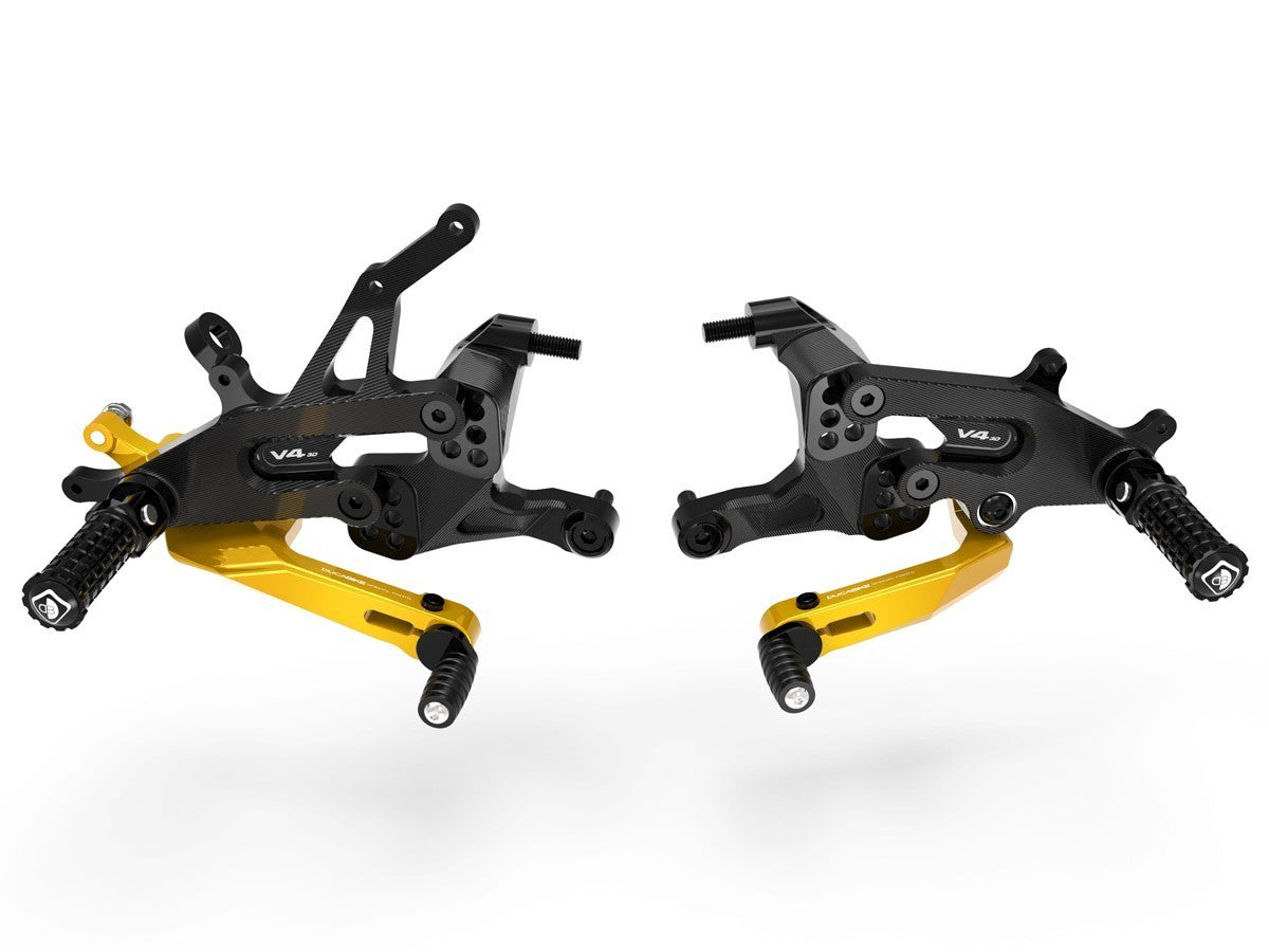 DBK Rearset Adjustable Ducati Streetfighter 2020-2024