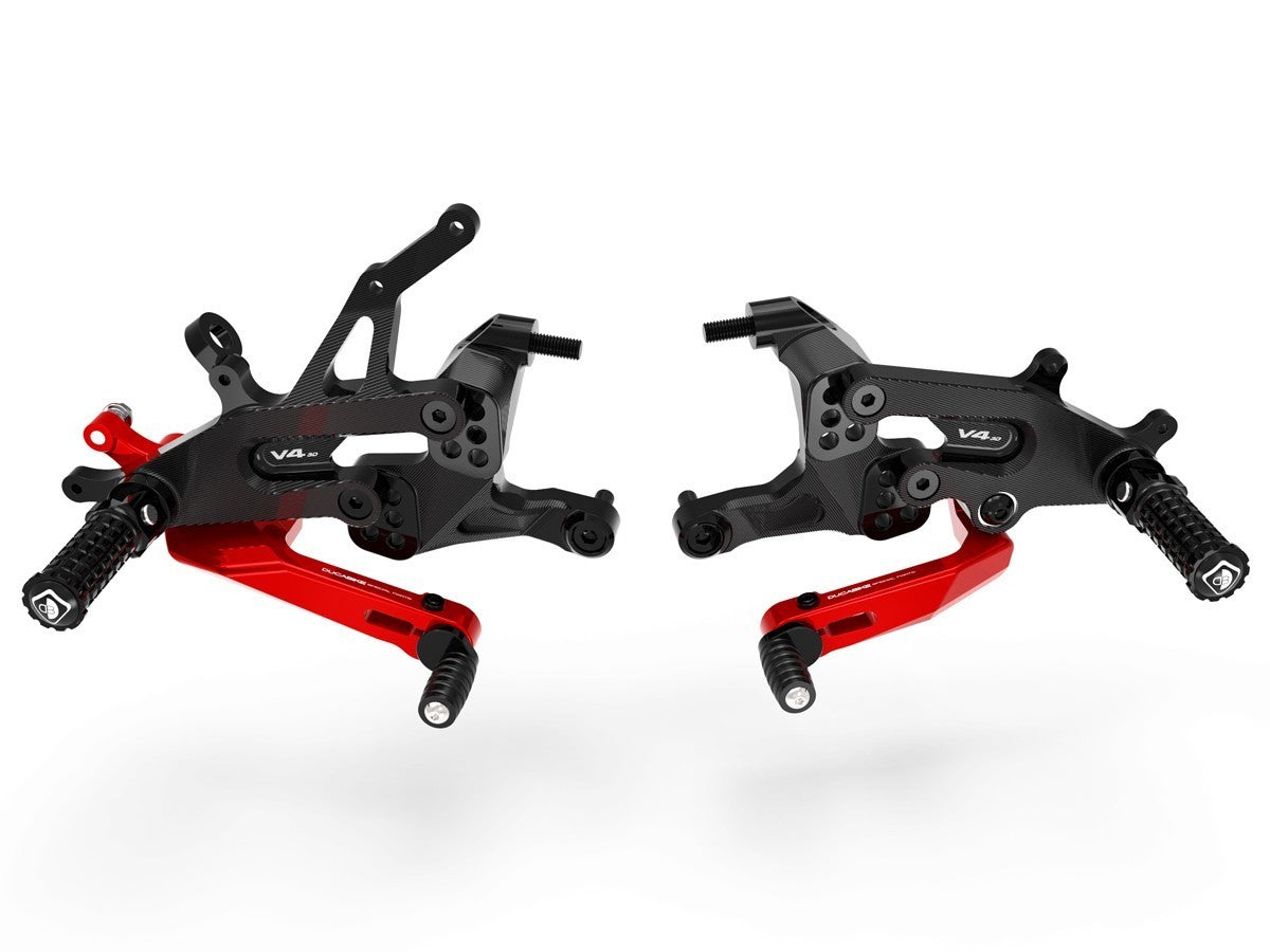 DBK Rearset Adjustable Ducati Streetfighter 2020-2024