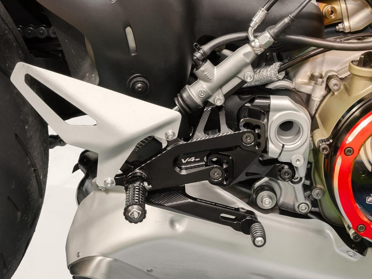 DBK Rearset Adjustable Ducati Streetfighter 2020-2024