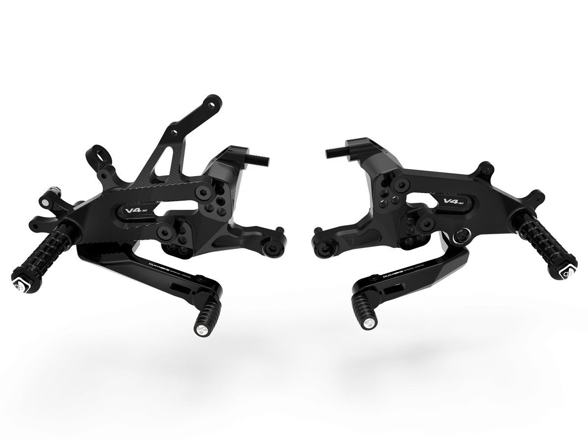 DBK Rearset Adjustable Ducati Streetfighter 2020-2024