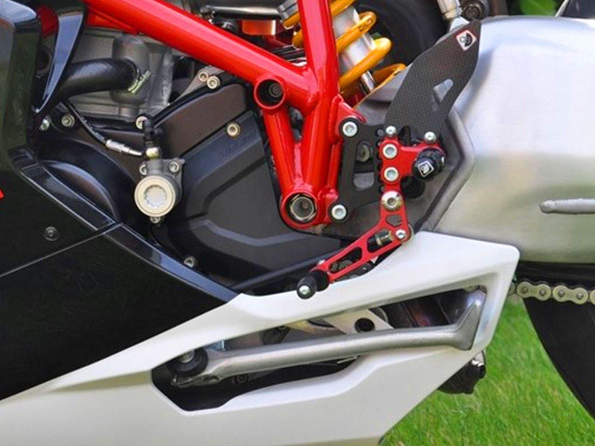 DBK Rearsets Sp Adjustable Ducati 848/1098/1198 2007-2013