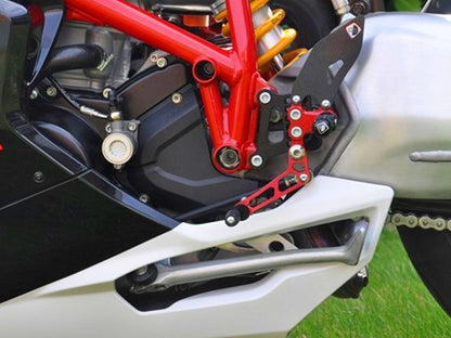 DBK Rearsets Sp Adjustable Ducati 848/1098/1198 2007-2013