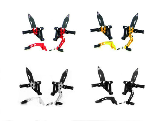 DBK Rearsets Sp Adjustable Ducati 848/1098/1198 2007-2013
