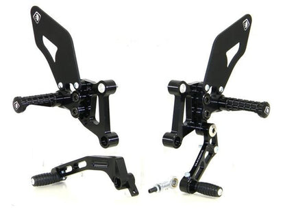 DBK Rearsets Sp Adjustable Ducati 848/1098/1198 2007-2013