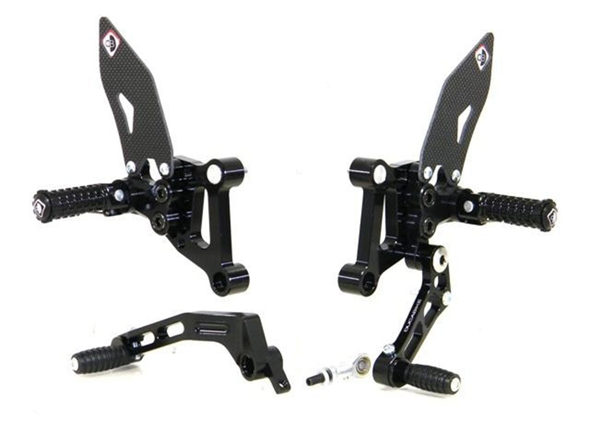 DBK Rearsets Sp Adjustable Ducati 848/1098/1198 2007-2013