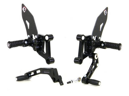 DBK Rearsets Sp Adjustable Ducati 848/1098/1198 2007-2013