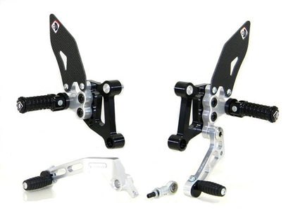 DBK Rearsets Sp Adjustable Ducati 848/1098/1198 2007-2013