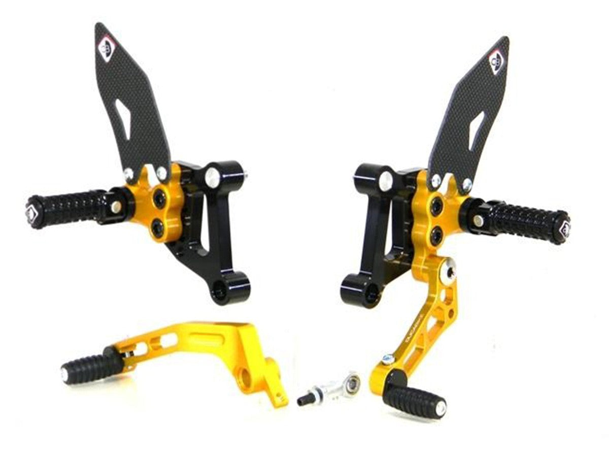 DBK Rearsets Sp Adjustable Ducati 848/1098/1198 2007-2013