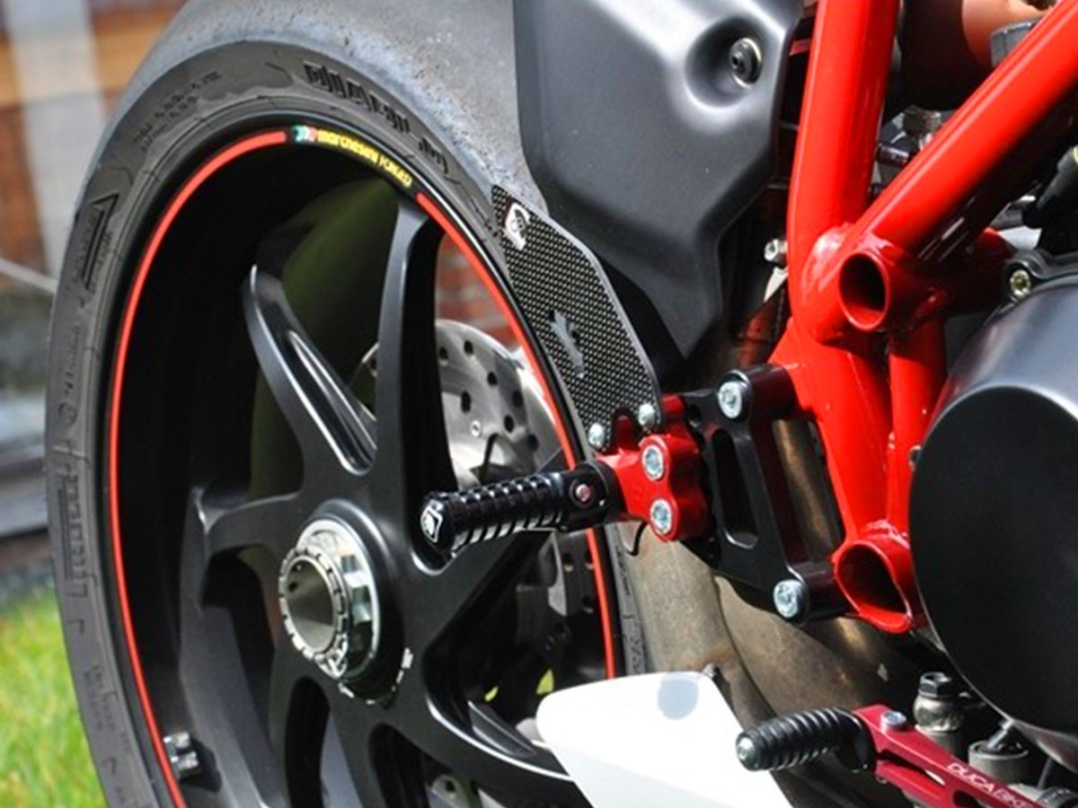 DBK Rearsets Sp Adjustable Ducati 848/1098/1198 2007-2013
