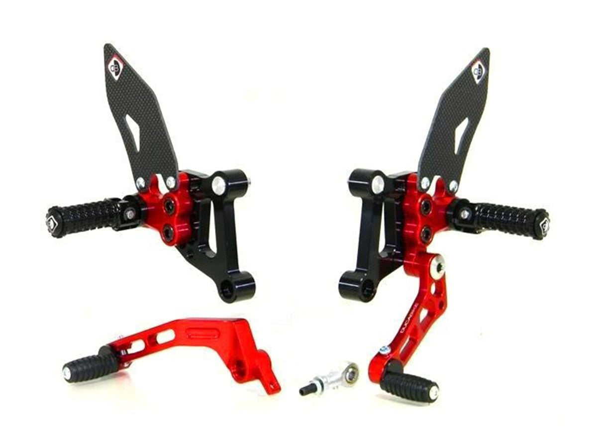 DBK Rearsets Sp Adjustable Ducati 848/1098/1198 2007-2013