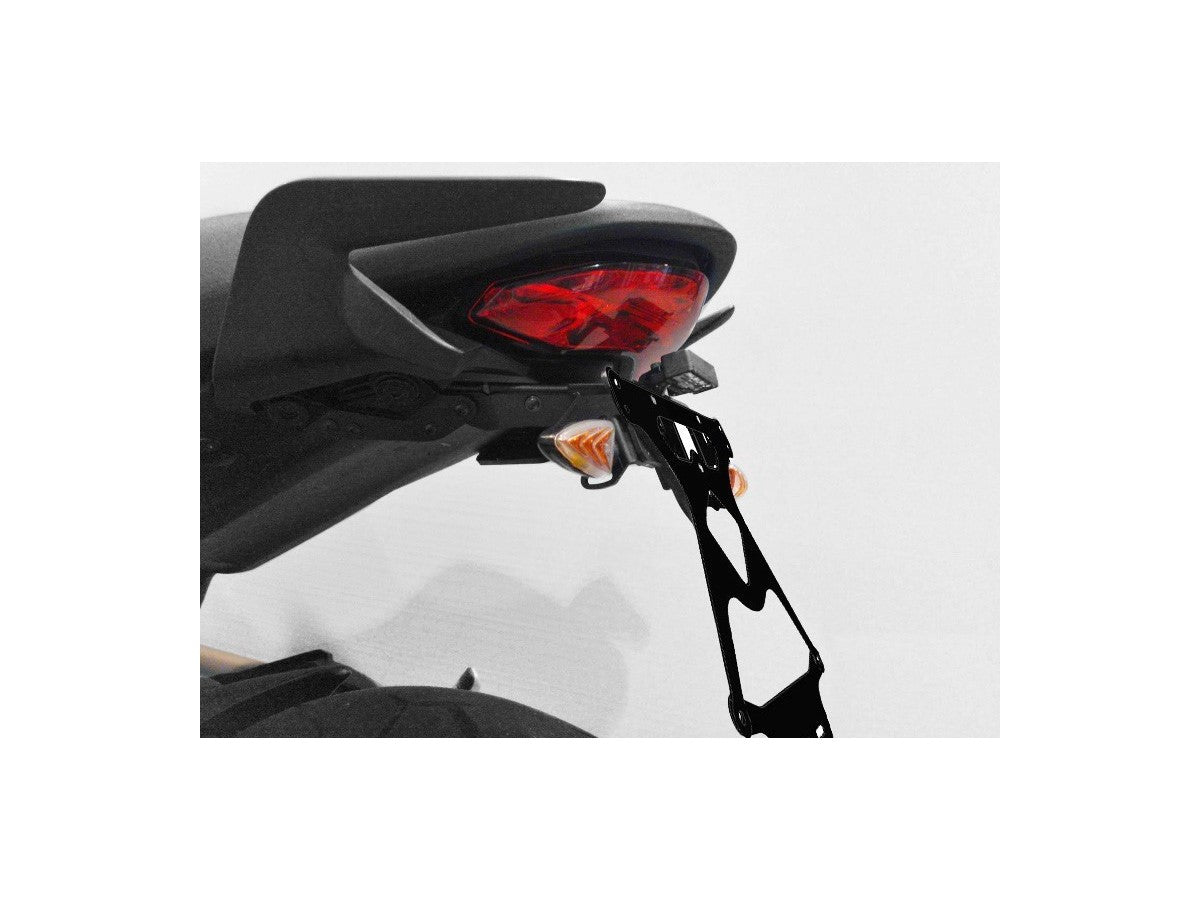 DBK Plate Holder Short Adjustable License Ducati Monster 2015-2017 - Adventure Parts
