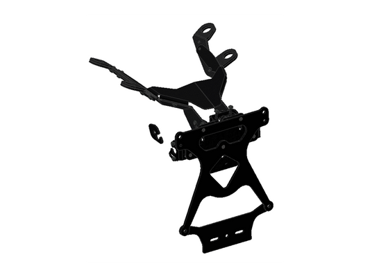 DBK Plate Holder Short Adjustable License Ducati Monster 2015-2017 - Adventure Parts