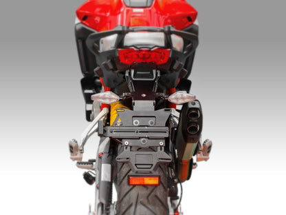 DBK Plate Holder Adjustable License Ducati Multistrada V4 2021-2024 - Adventure Parts