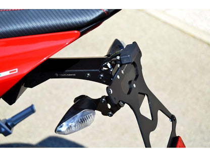 DBK Plate Holder Adjustable License Ducati Panigale 2018-2024 - Adventure Parts