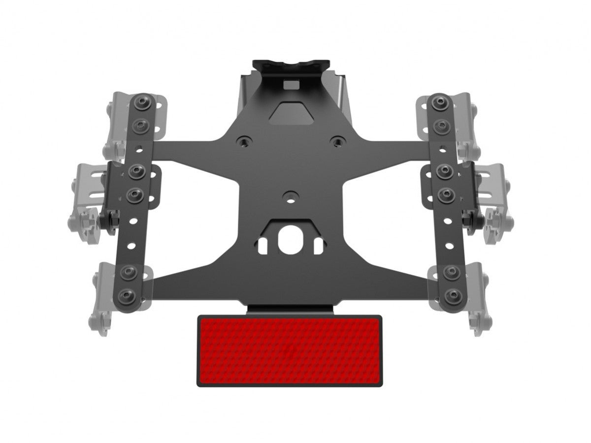 DBK Plate Holder Adjustable License Ducati Hypermotard 698 2024-2025