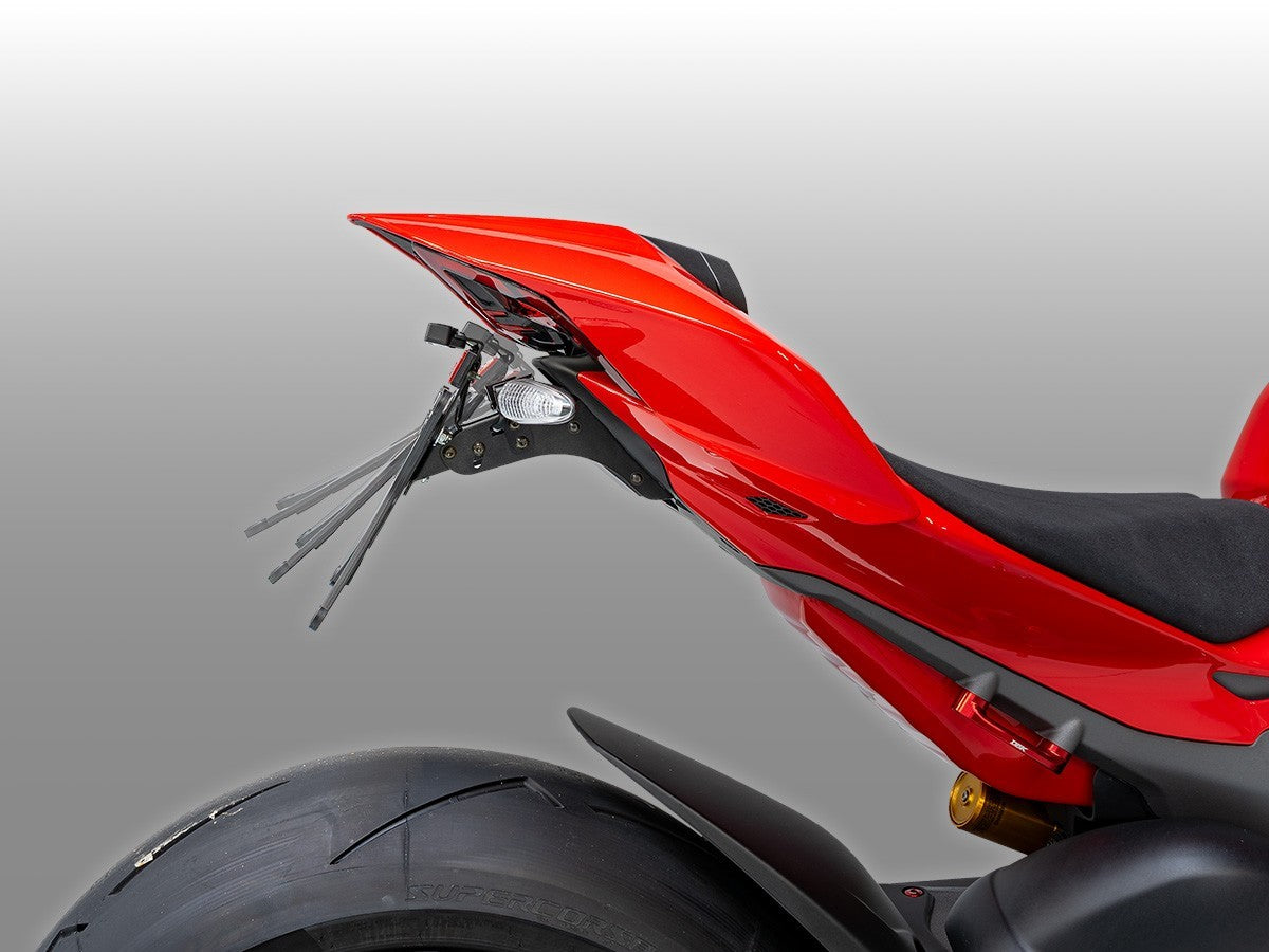 DBK Plate Holder Adjustable License Ducati Panigale 2025 - Adventure Parts