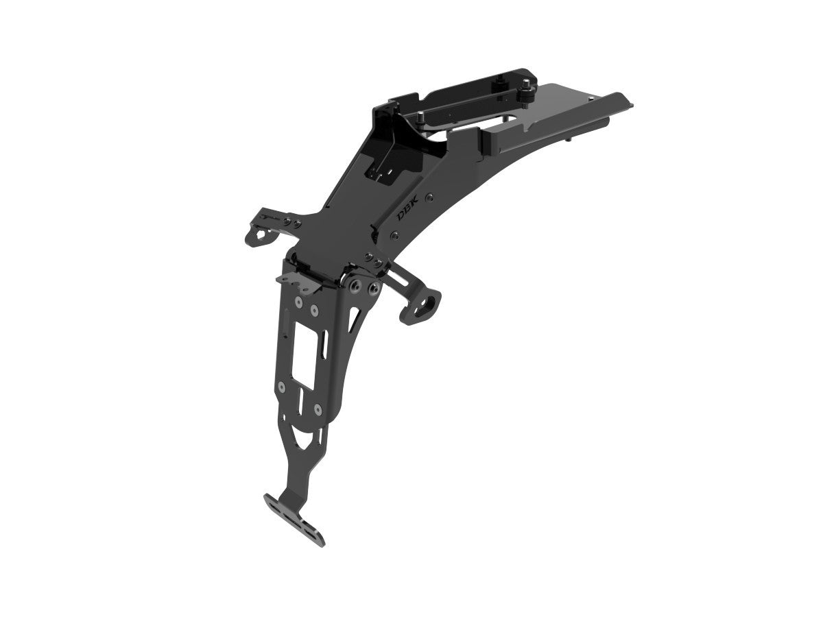 DBK Plate Holder Adjustable License Ducati Multistrada V4 2023-2025 - Adventure Parts