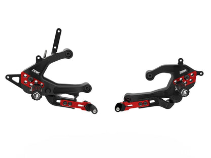 DBK Adjustable Rearsets Ducati Panigale V2/S 2025