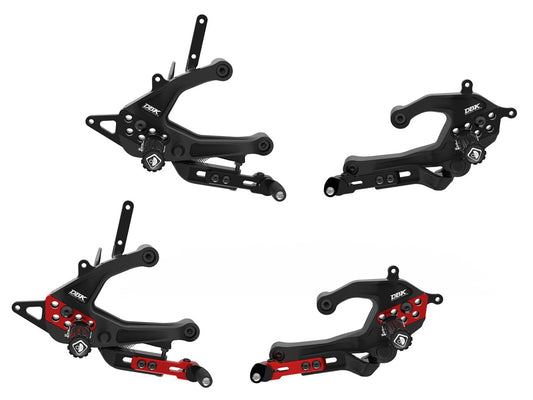 DBK Adjustable Rearsets Ducati Panigale V2/S 2025