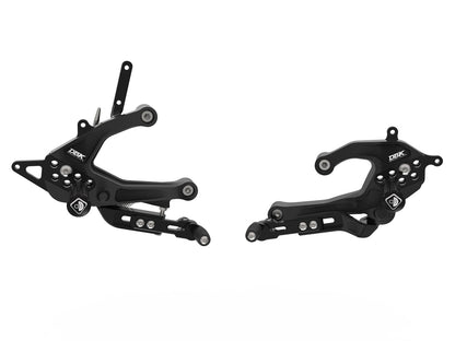 DBK Adjustable Rearsets Ducati Panigale V2/S 2025