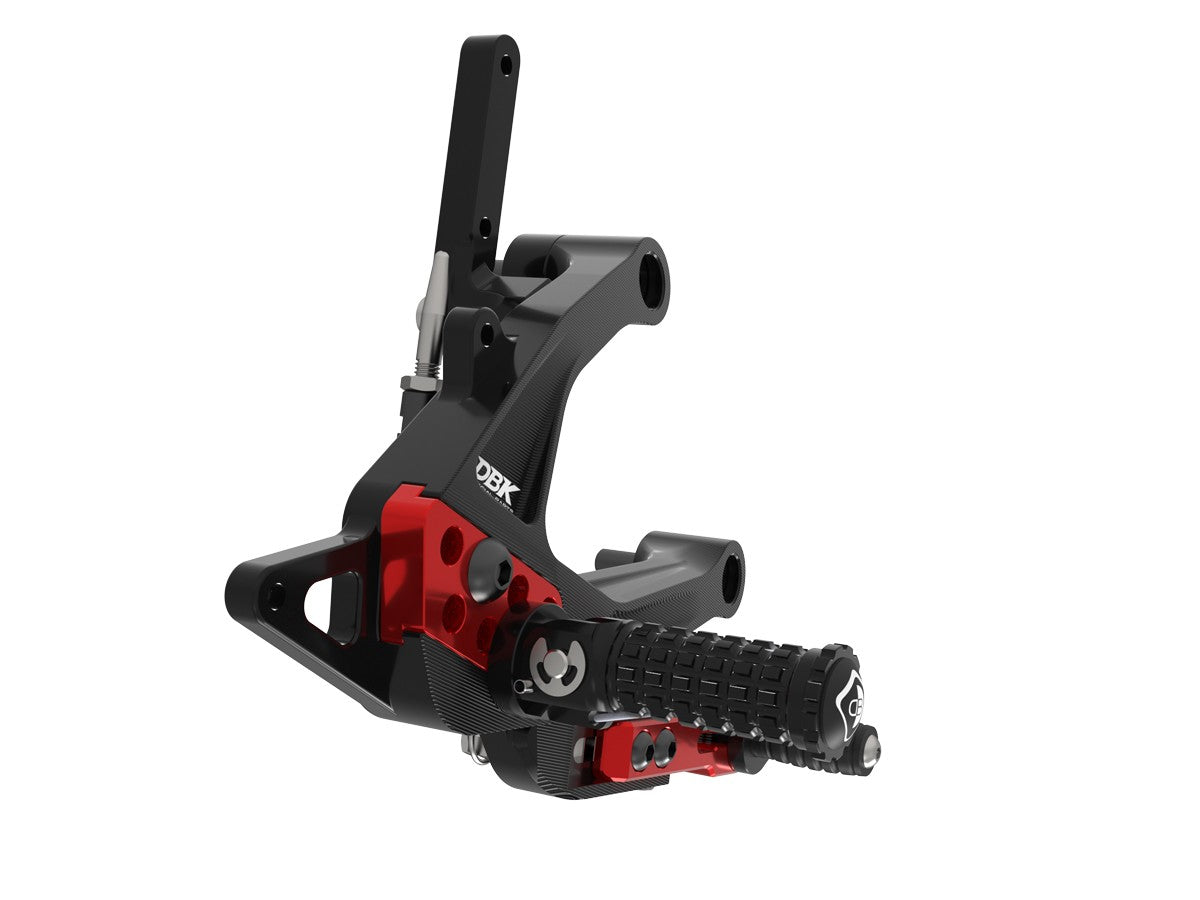 DBK Adjustable Rearsets Ducati Panigale V2/S 2025
