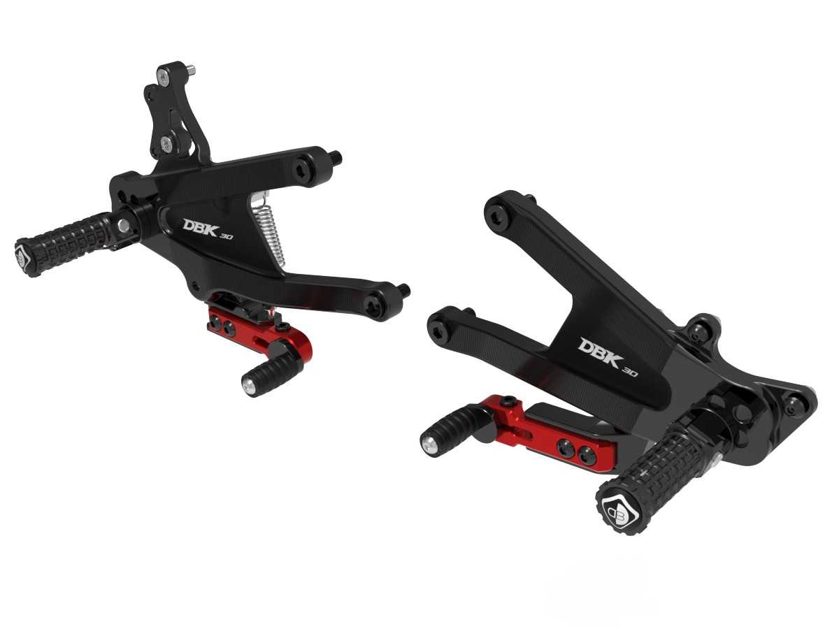 DBK Adjustable Sbk Rearsets Ducati Panigale V4 2025 - Adventure Parts
