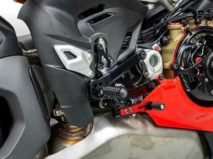 DBK Adjustable Sbk Rearsets Ducati Panigale V4 2025 - Adventure Parts