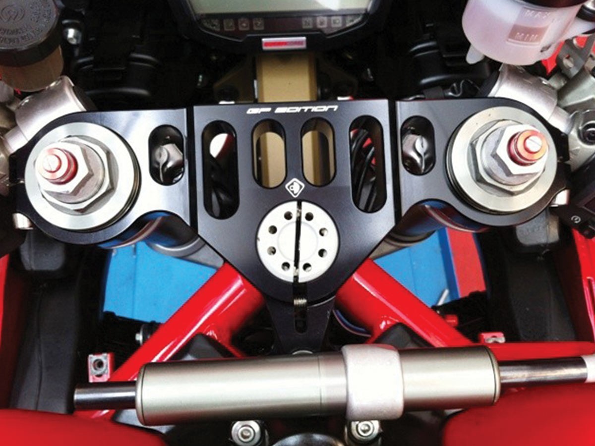 DBK Upper Steering Plate GP Edition Ducati 848/1098/1198 2007-2013 - Adventure Parts