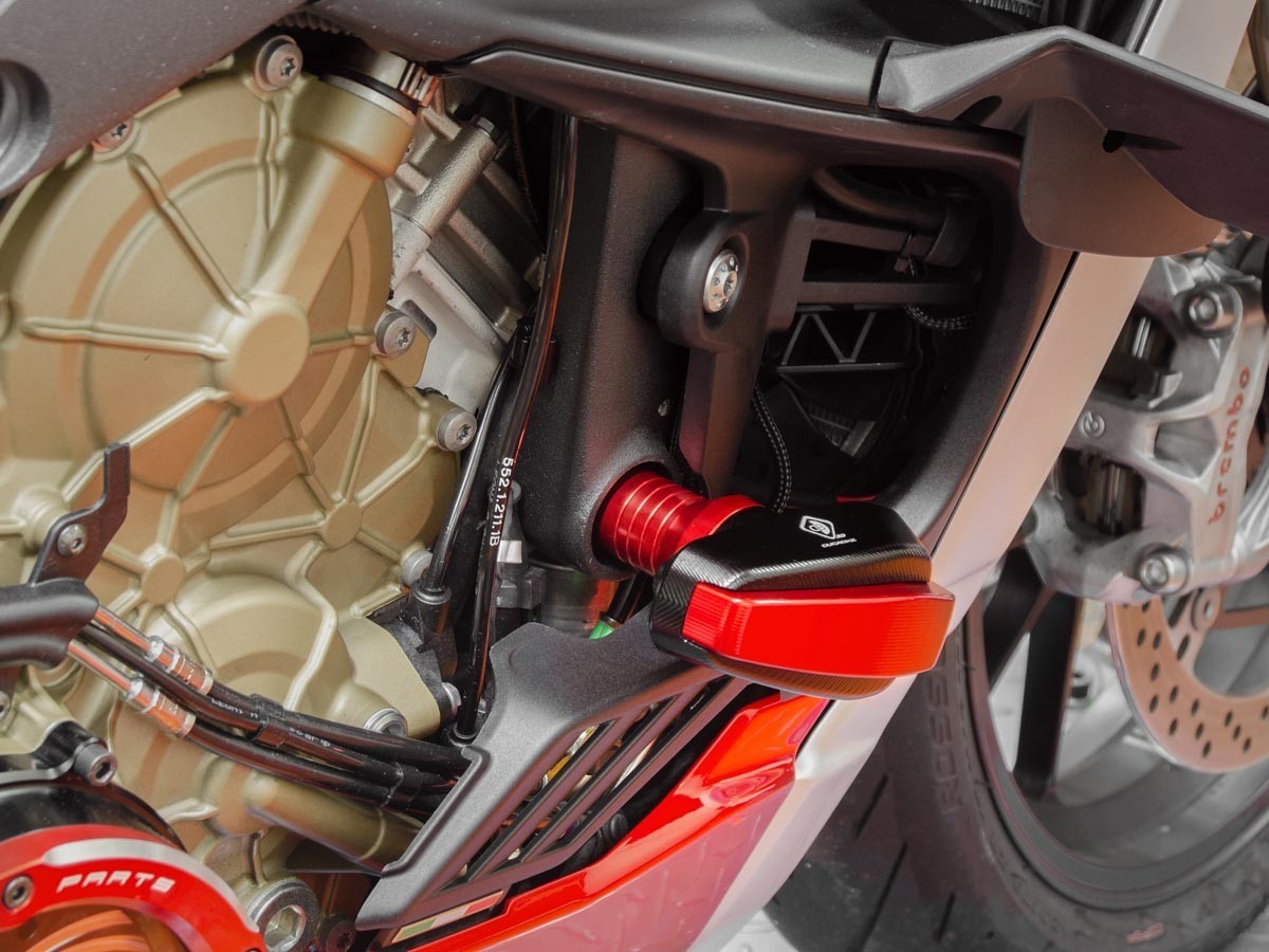 DBK Frame Protections Ducati Streetfighter V4 2020-2025 - Adventure Parts
