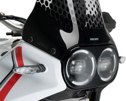 Puig Adhere Headlight Protector Ducati Desert X 2022-2024