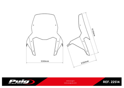 Puig  Sport Screen Yamaha Tenere 700 2025