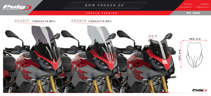Puig Touring Windscreen BMW F900XR 2020-2025
