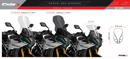 Puig Touring Screen SUZUKI GSX-S1000GX 2024-2025