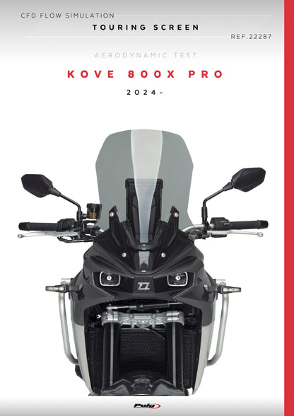 Puig Touring Windscreen KOVE 800X PRO 2024 - Adventure Parts