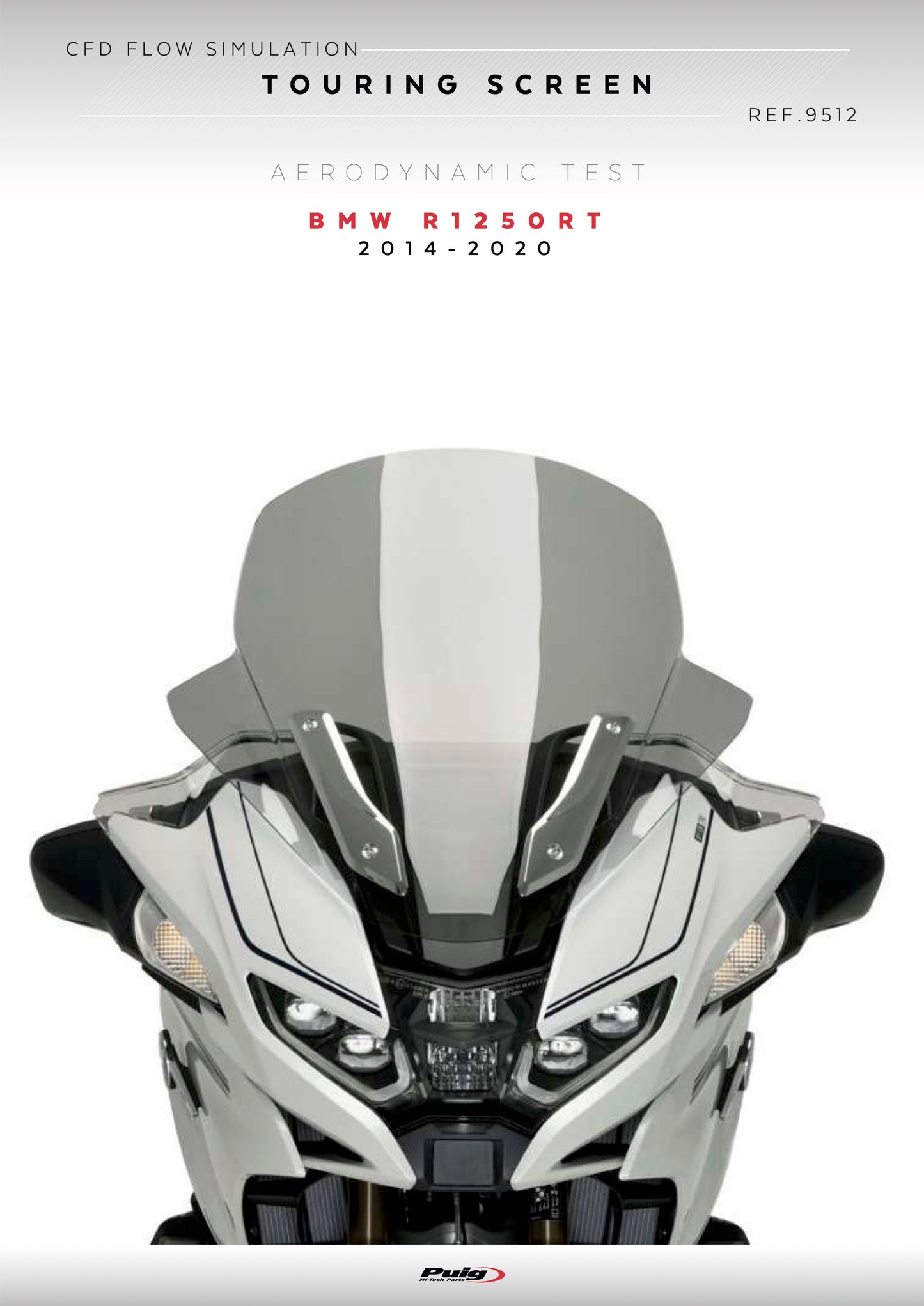 Puig Touring Windscreen BMW K 1600 B Bagger 2011-2025