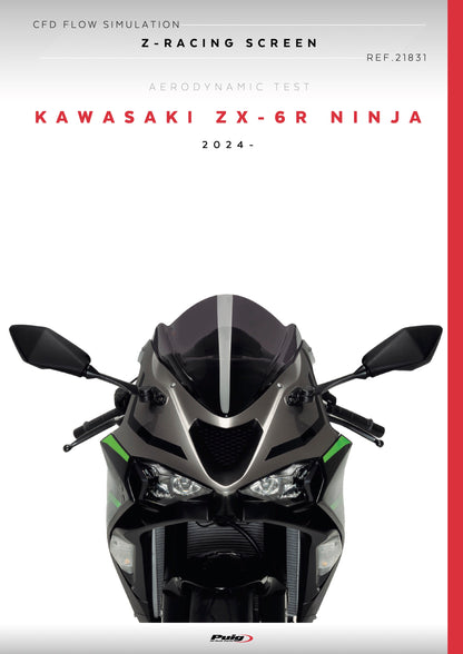 Puig Z-Racing Screen Kawasaki ZX-6R Ninja 2024-2025