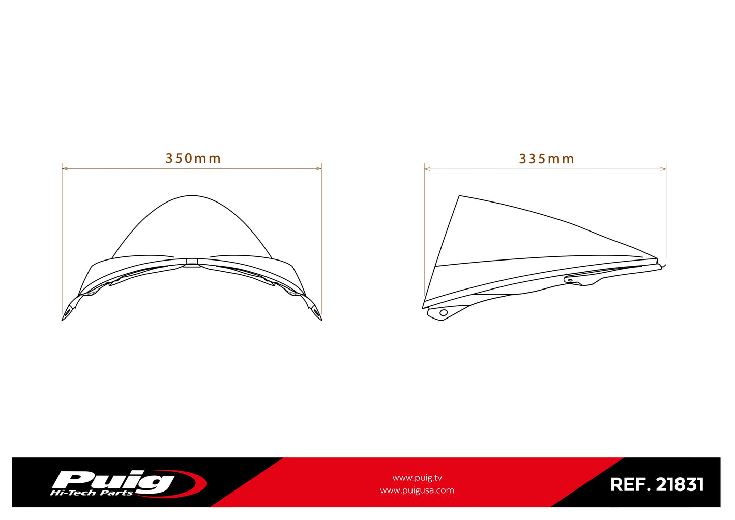 Puig Z-Racing Screen Kawasaki ZX-6R Ninja 2024-2025