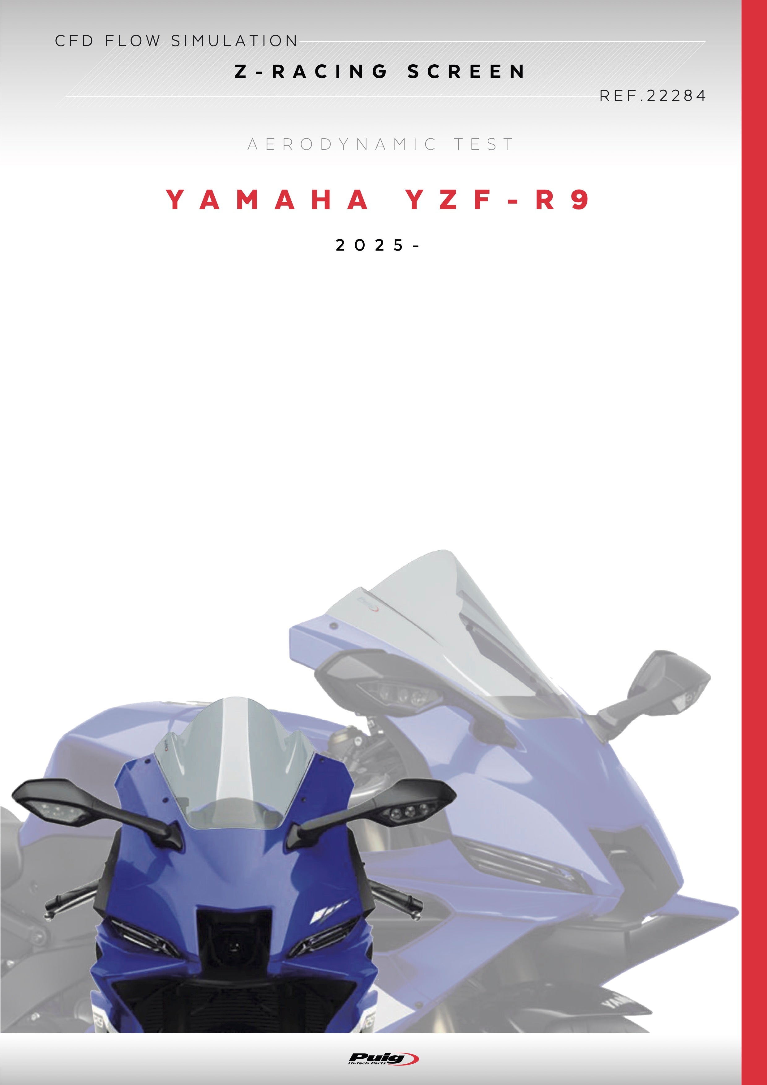 Puing Z-Racing Windscreen Yamaha YZF-R9 2025 | Adventure Parts
