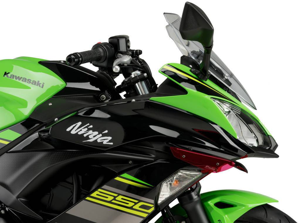 Puig Downforce Sport Side Spoilers Kawasaki Ninja 650 2017-2019