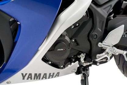 Puig Engine Protective Covers Yamaha YZF-R3 2016-2024, YZF-R125 2016-2019