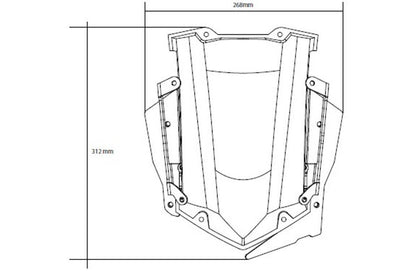 Puig ERS Electronic Regulation System BMW F750GS F800GS F850GS 2018-2025