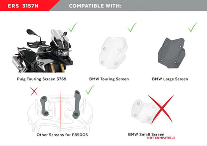 Puig ERS Electronic Regulation System BMW F750GS F800GS F850GS 2018-2025