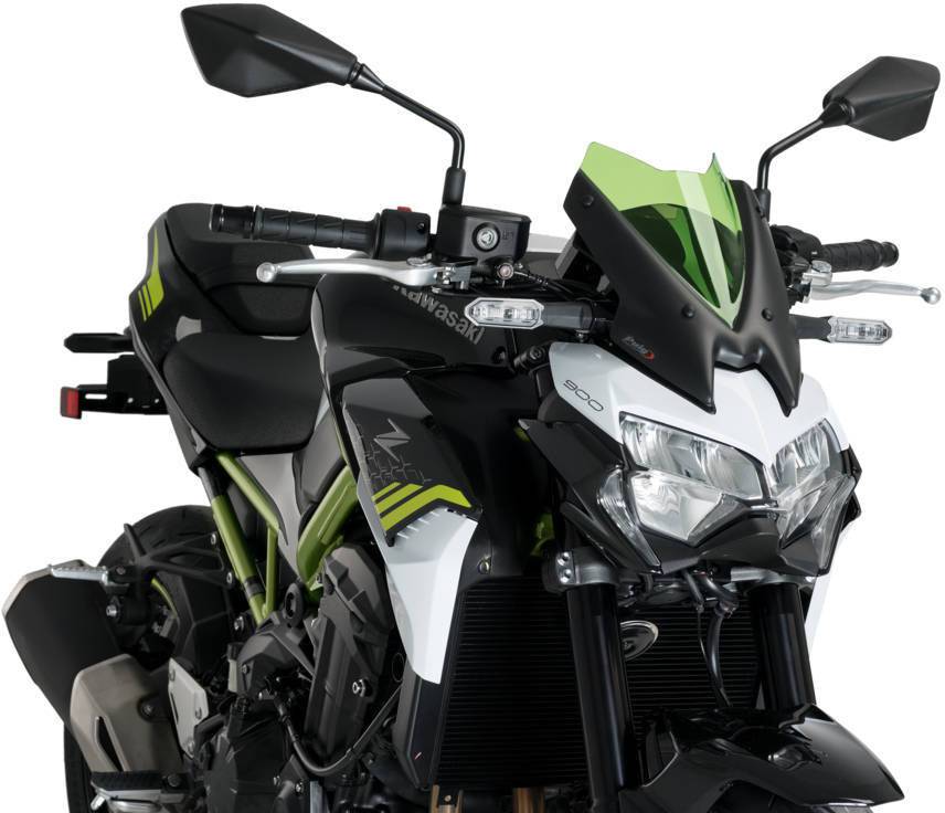 Standard Replacement Windshield For Kawasaki GPZ 900 - ABS Plastic Pre-Drilled