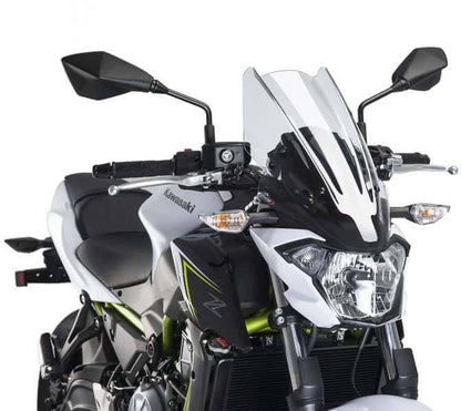 Puig New Generation Touring Windscreen Kawasaki Z650 2017-2019