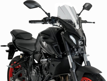 Puig New Generation Touring Windscreen Yamaha MT-07 2021-2024